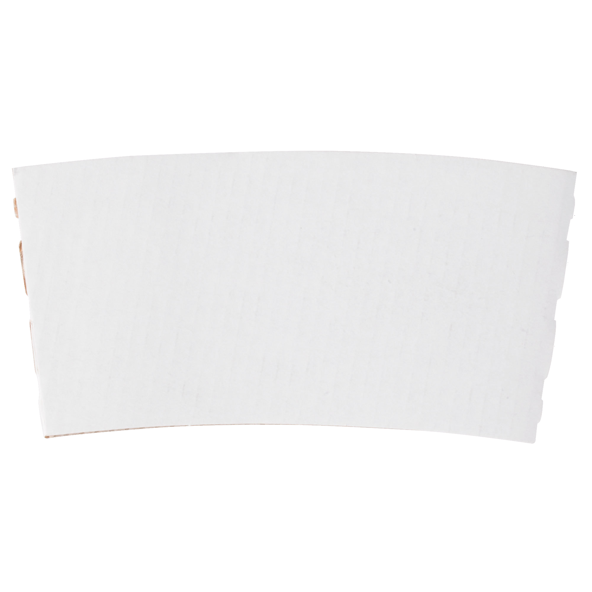 12-20 oz Traditional White Cup Sleeves - 1,000/case