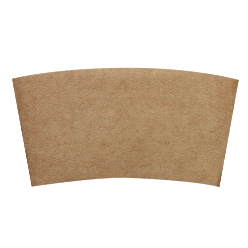 8 oz Kraft Traditional Cup Sleeves - 1,000/case