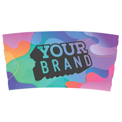12-20 oz Full Bleed Custom Cup Sleeves