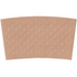 12-20 oz Embossed Textured Kraft Coffee Sleeves - 1,300/case