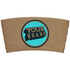 12-20 oz Custom Traditional Kraft Cup Sleeves