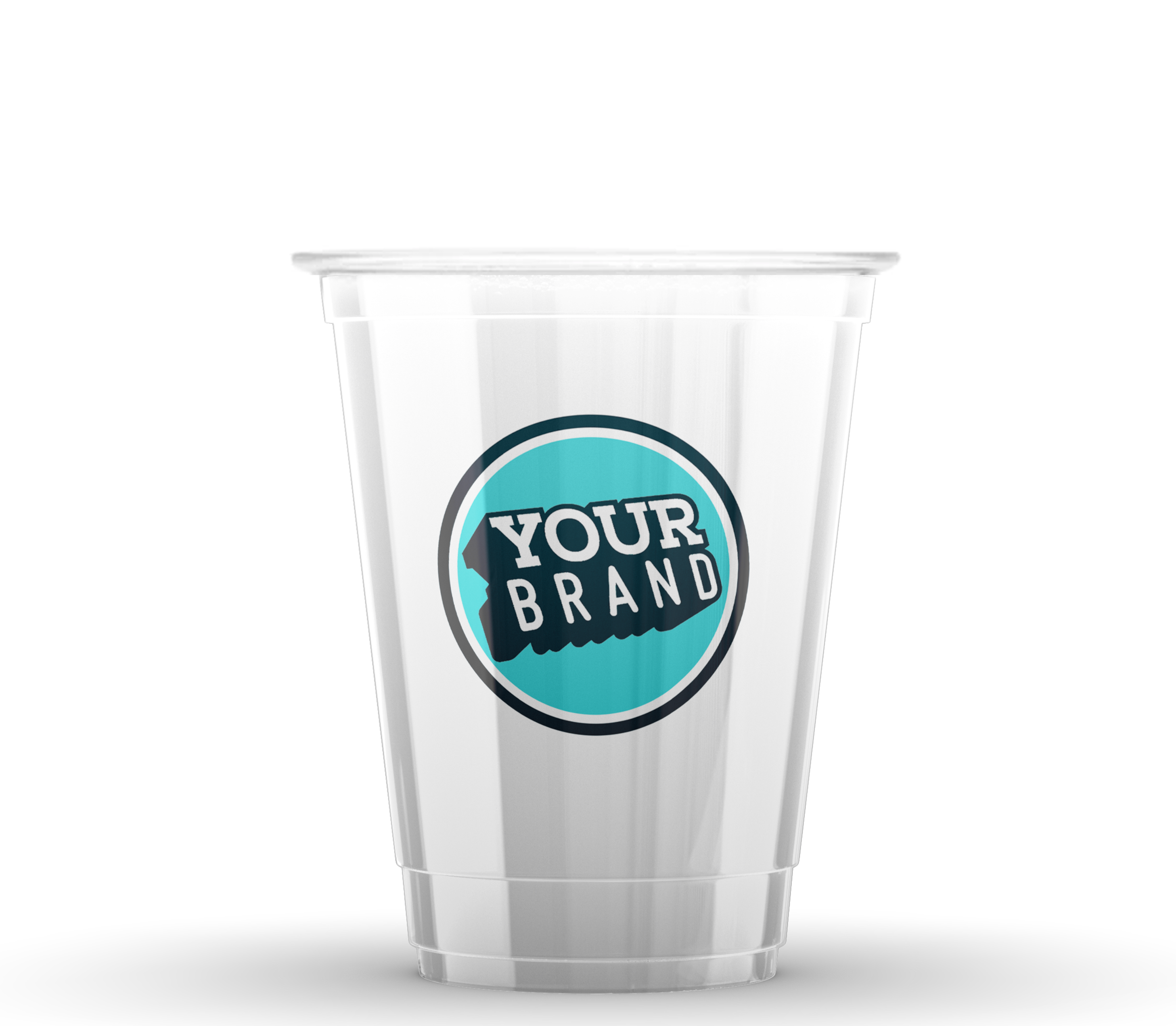 Custom Clear Plastic Cup - 16 Oz PET Plastic Cup for Cold Beverages – Print  My Stock