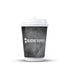 12 oz Custom Double Wall Insulated Paper Hot Cup - 500/cs (Standard Processing)