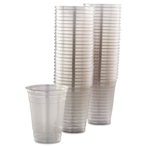 Solo 16 oz Clear PET Plastic Cold Cup - 1,000/cs