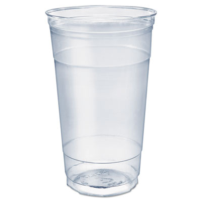 Solo 32 oz Clear PET Plastic Cold Cup - 300/cs