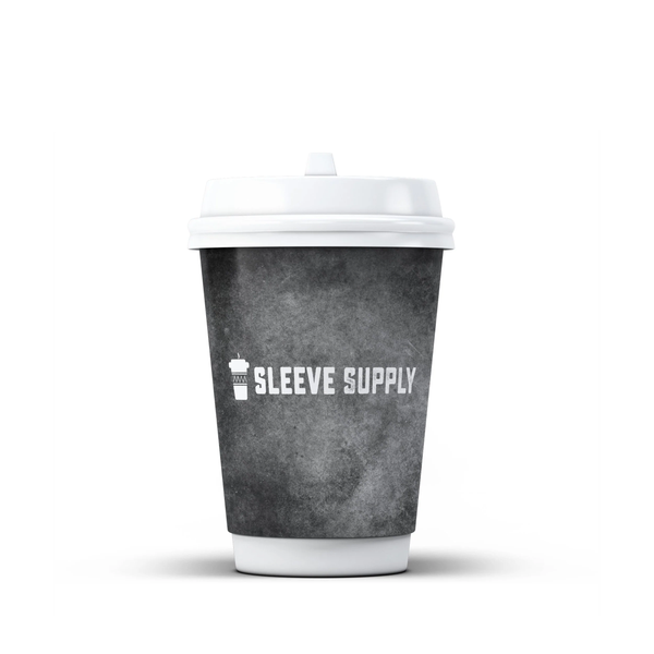 20 oz Custom Double Wall Insulated Paper Hot Cup - 500/cs (Standard Processing)