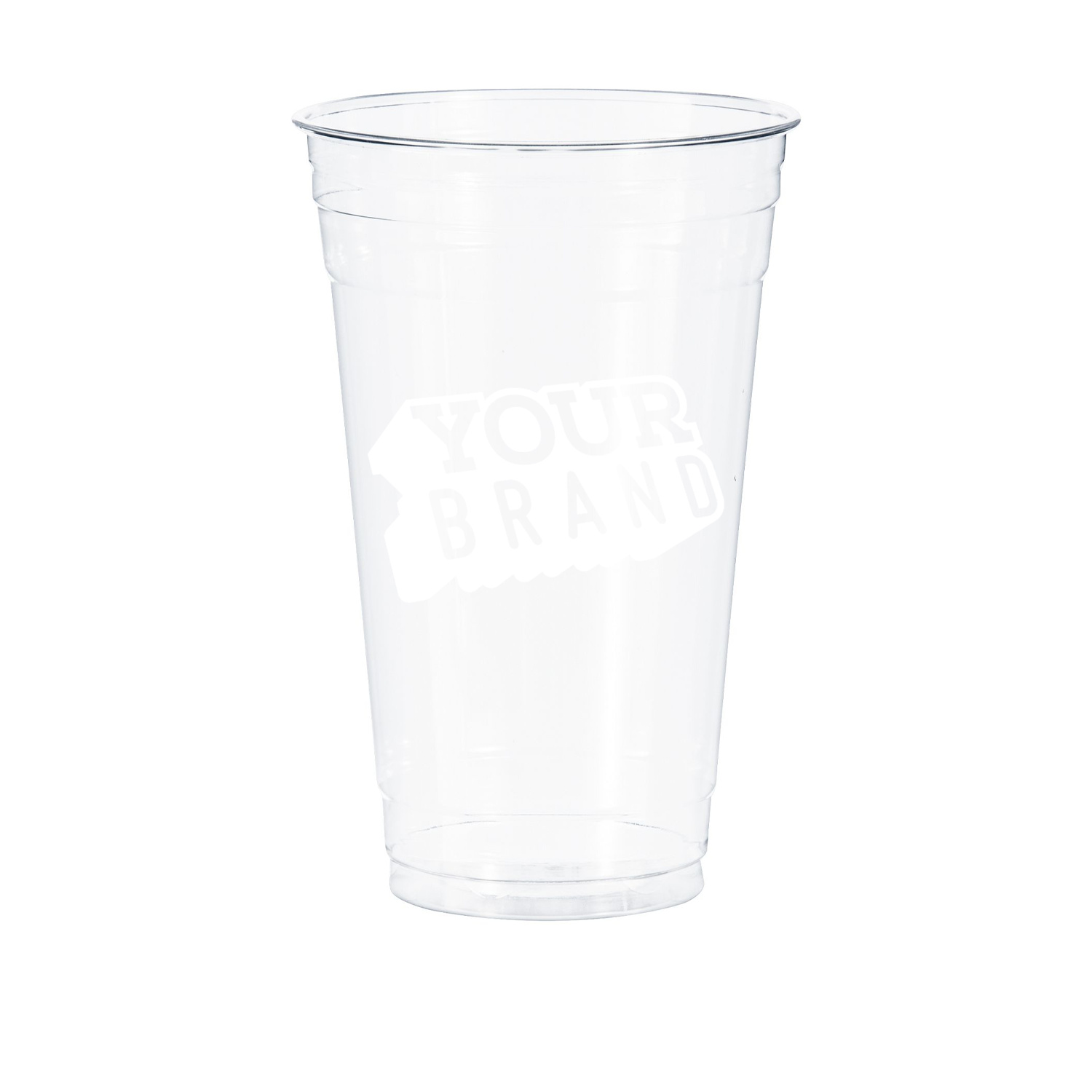 Custom Clear Plastic Cup - 16 Oz PET Plastic Cup for Cold