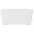 12-20 oz Traditional White Cup Sleeves - 1,000/case